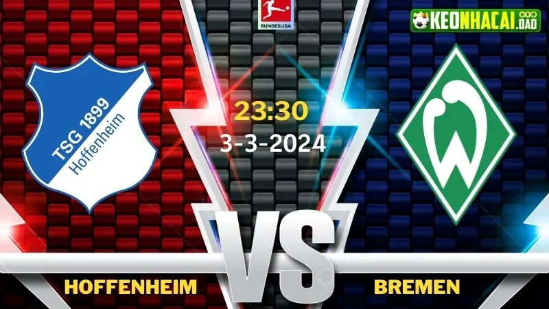 Nhận định bóng đá Hoffenheim vs Bremen 23h30 ngày 03/03/2024