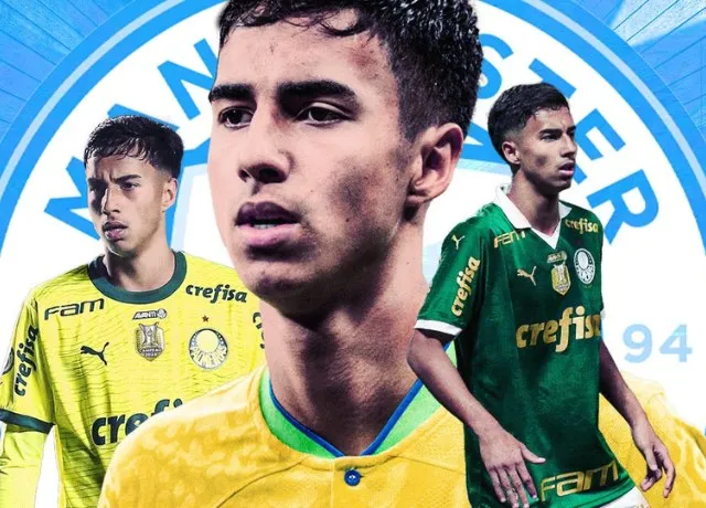 Man City sắp chiêu mộ thành công Vitor Reis từ Palmeiras