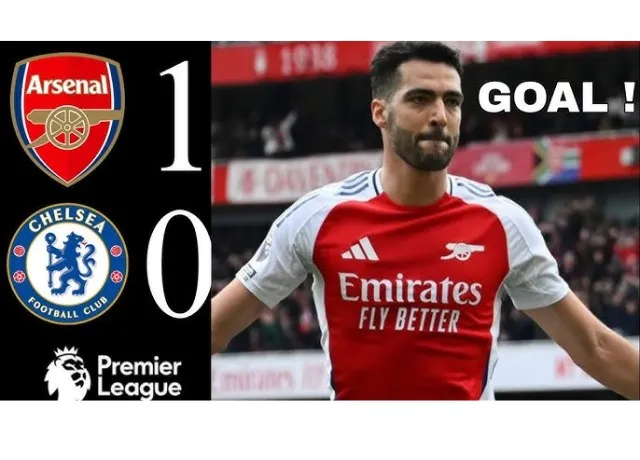 Arsenal thắng Chelsea với tỷ số tối thiếu 1-0 ngay tại Emirates