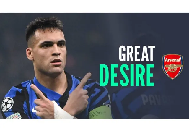 Arsenal muốn mua Lautaro Martinez để lấp khoảng trống tiền đạo
