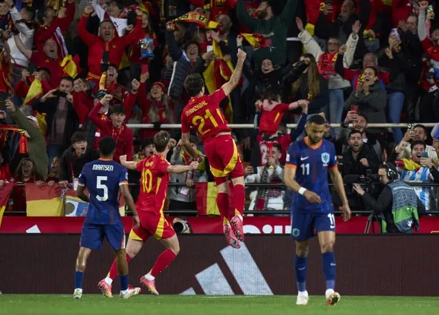 Trận tứ kết Nations League giữa Tây Ban Nha và Hà Lan diễn ra rạng sáng ngày 24 tháng 3