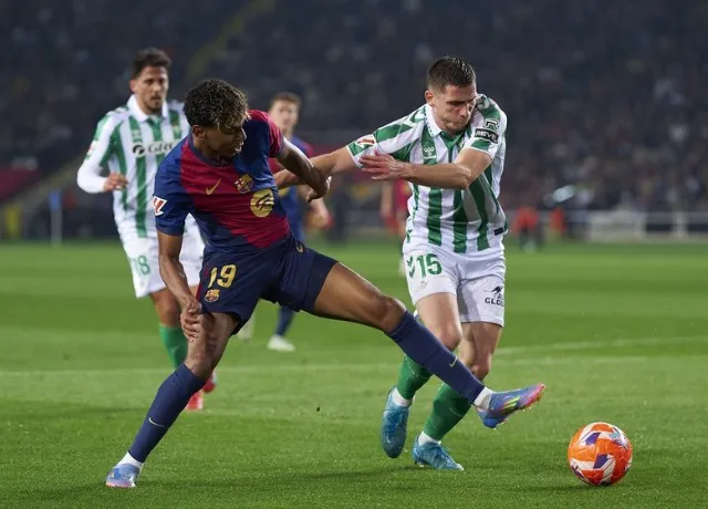 Trận đấu giữa Barca và Real Betis trong khuôn khổ vòng 30 La Liga