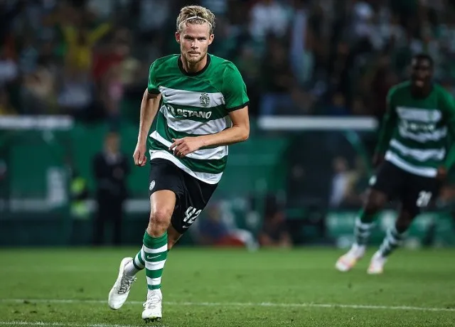 Morten Hjulmand “Quái thú” ở trung tuyến của Sporting CP