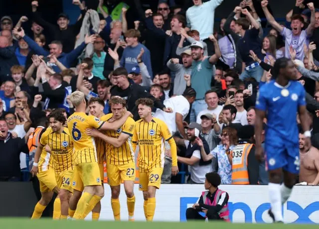 Chelsea thua ngược Brighton 1-3 ngay trên sân nhà